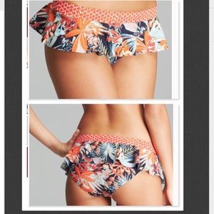 Tory Burch Calathea Skirted Bikini Bottom Size  XS